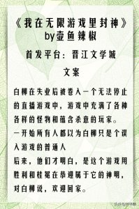 ​无限流小说推荐双男主（推荐双男主好看小说已完结）