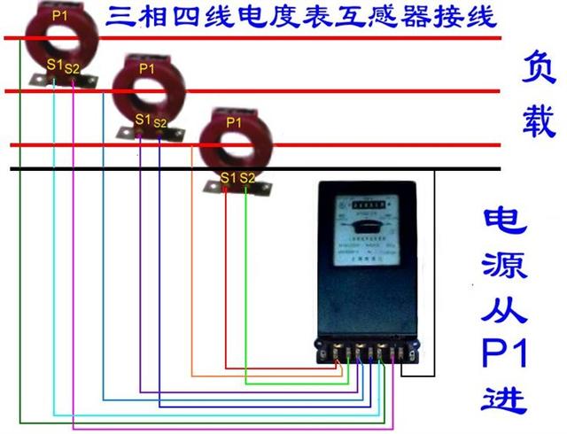 实物电工接线电路图大全简单（105张电工实物接线图）(96)