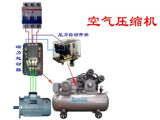 实物电工接线电路图大全简单（105张电工实物接线图）(42)