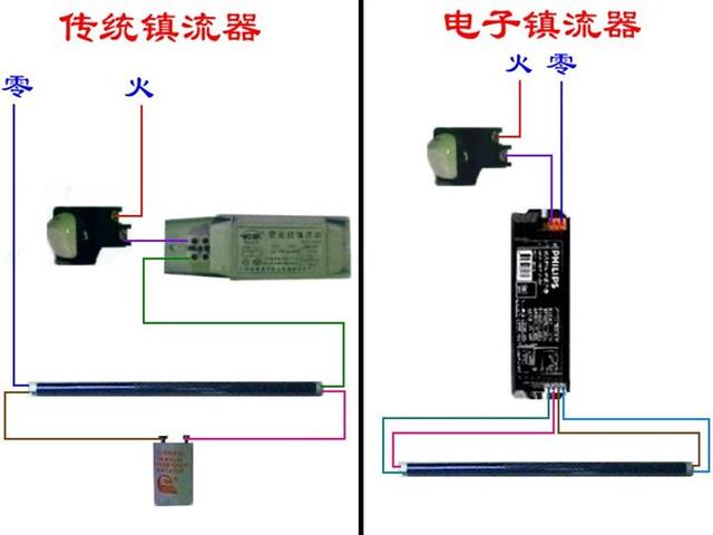 实物电工接线电路图大全简单（105张电工实物接线图）(15)