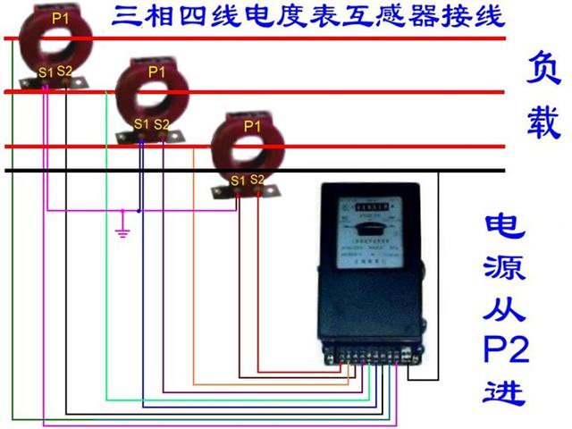 实物电工接线电路图大全简单（105张电工实物接线图）(76)