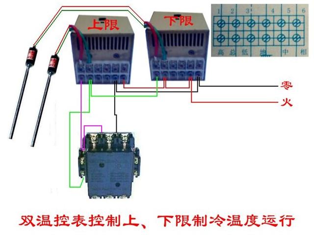 实物电工接线电路图大全简单（105张电工实物接线图）(73)