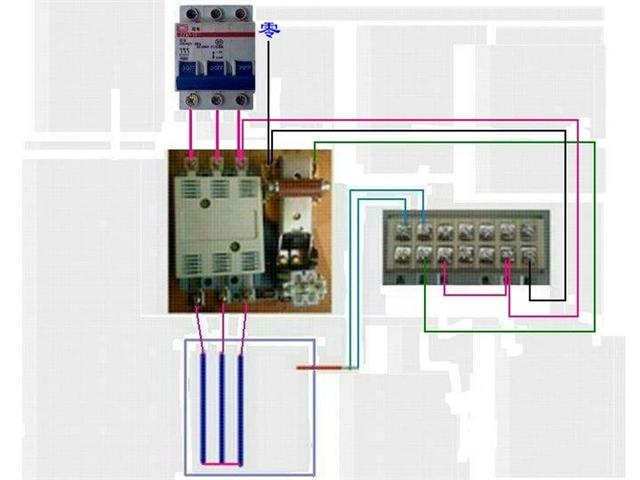 实物电工接线电路图大全简单（105张电工实物接线图）(67)