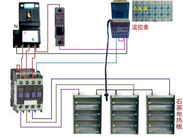 实物电工接线电路图大全简单（105张电工实物接线图）(72)