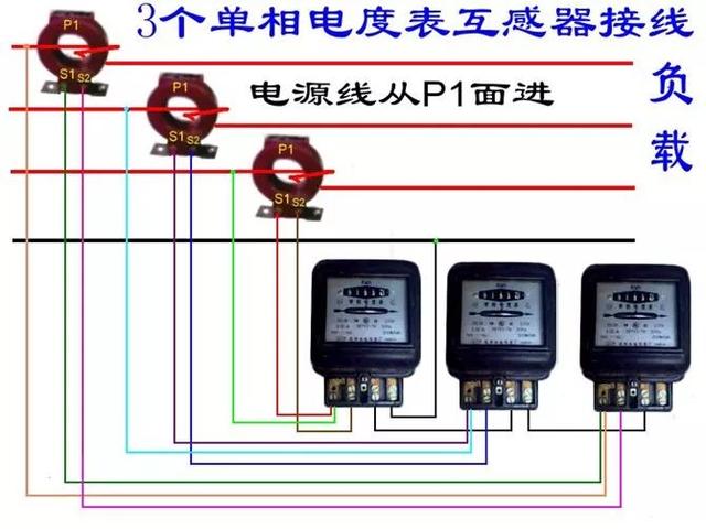 实物电工接线电路图大全简单（105张电工实物接线图）(89)