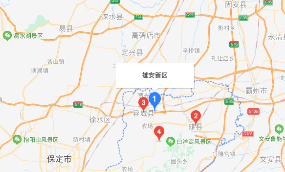 雄安新区在哪个城市,雄安新区属于哪个省图4