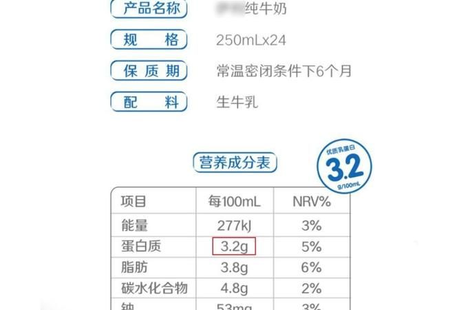 奶粉与纯牛奶的成分