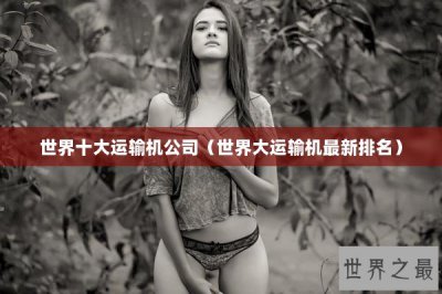 ​世界十大运输机公司（世界大运输机最新排名）