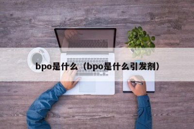 ​bpo是什么（bpo是什么引发剂）