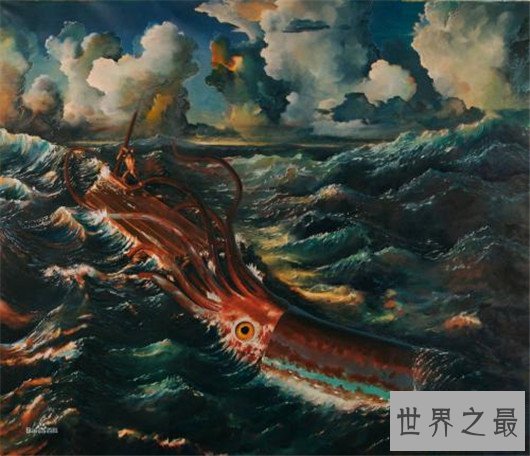 世界最大的鱿鱼大王酸浆鱿（体长11米体重300公斤），到底有多厉害